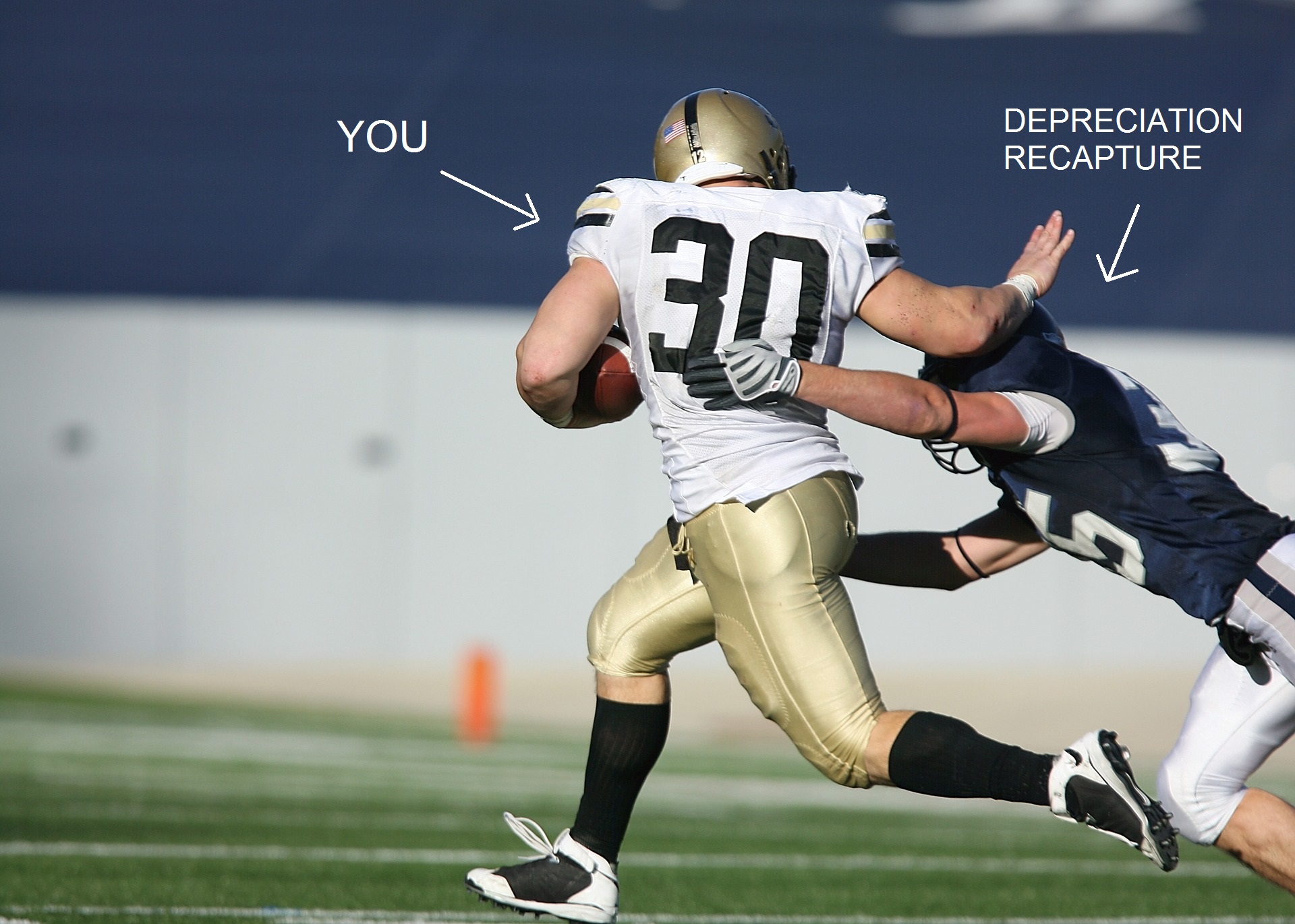 Nicholas Aiola, CPA - Depreciation Recapture: The Dark Side of Depreciation - Stiff Arm